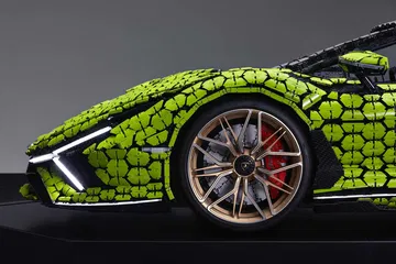 Lego Lamborghini Sian Tamano Real 30