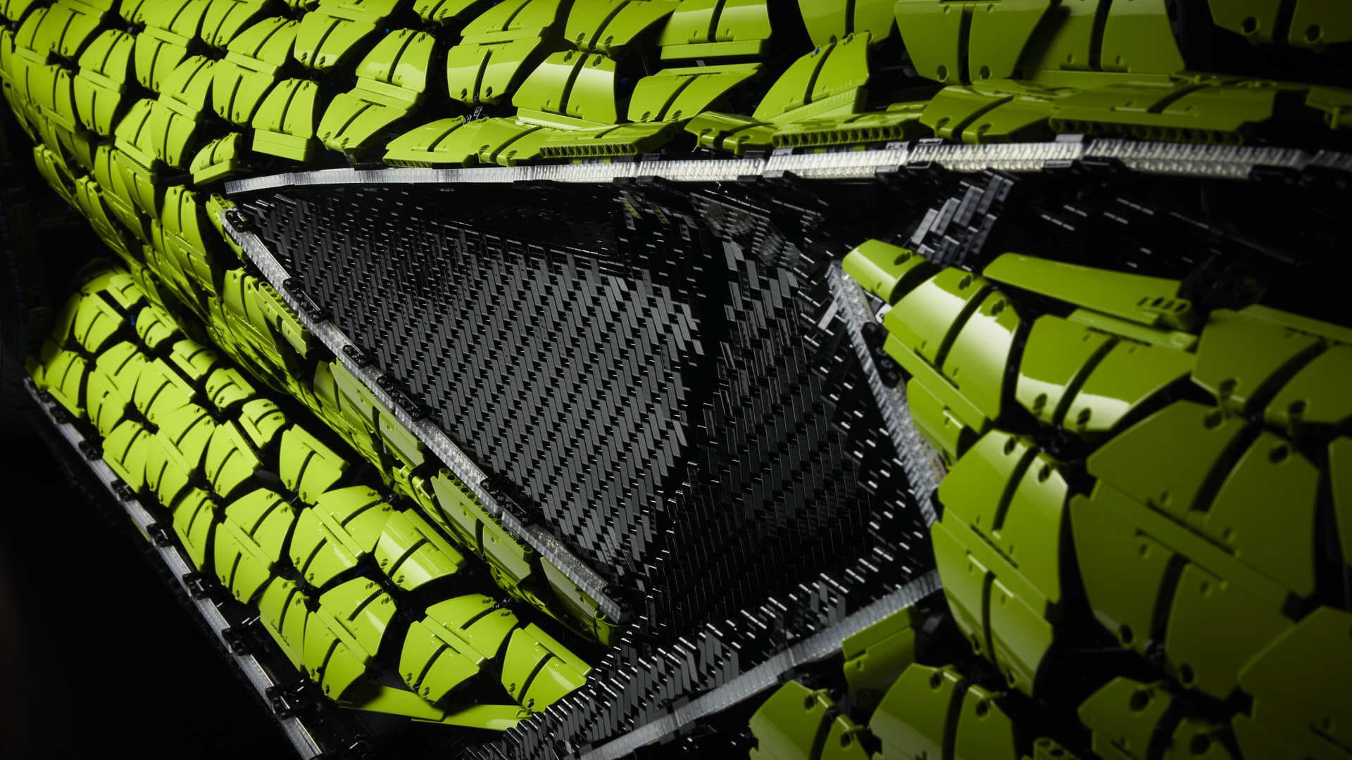 Lego Lamborghini Sian Tamano Real 32