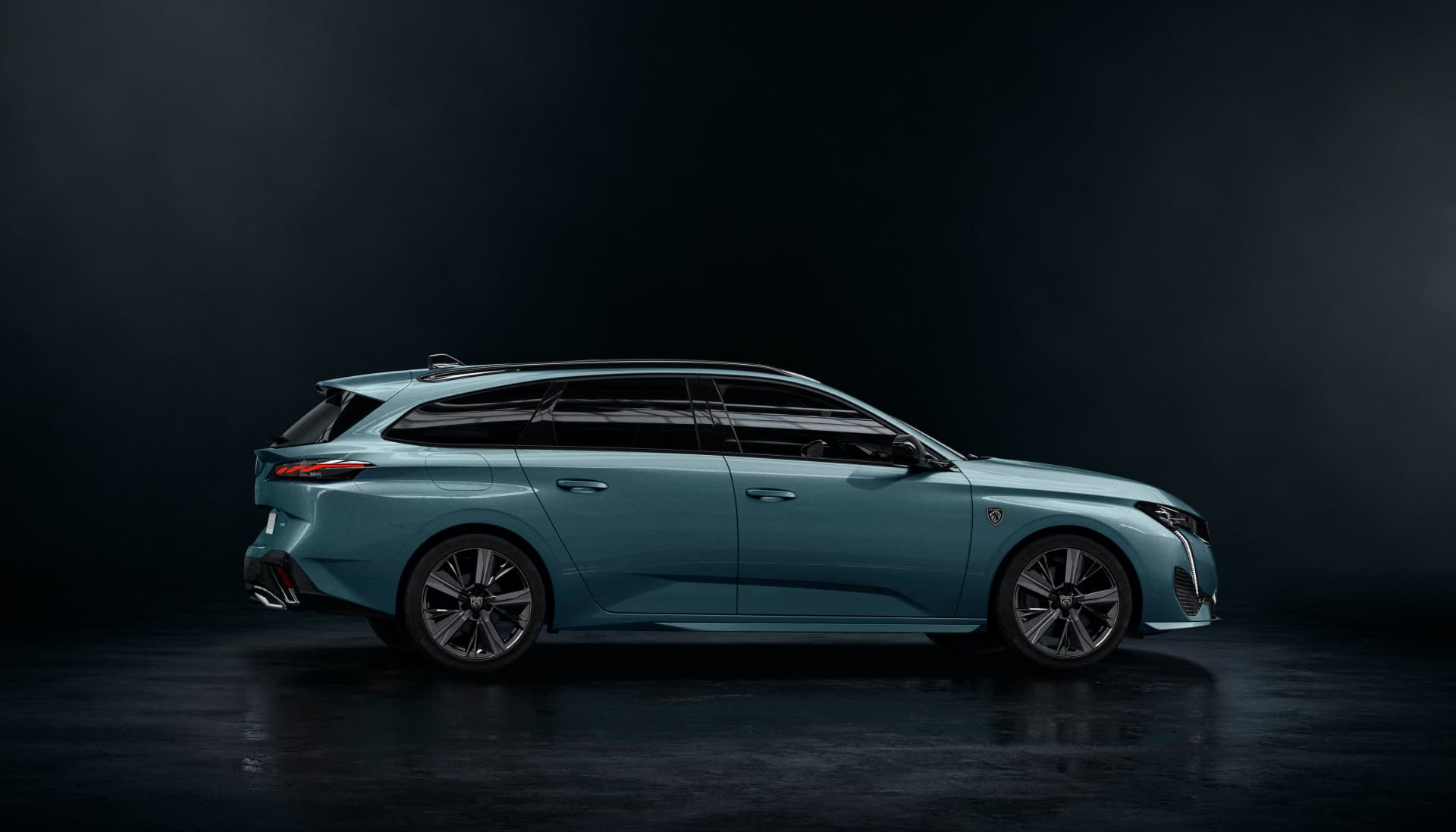 Peugeot 308 Sw Lateral Verde 01