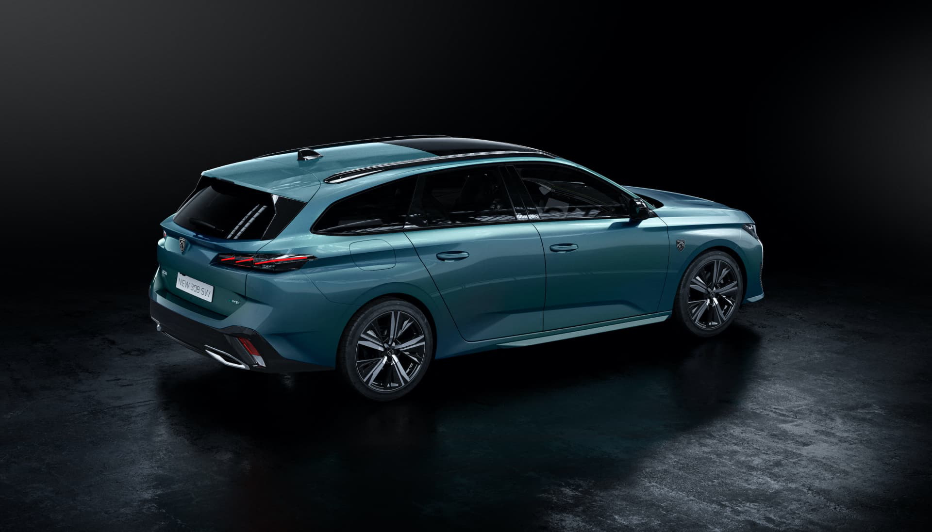 Peugeot 308 Sw Trasera Verde 03