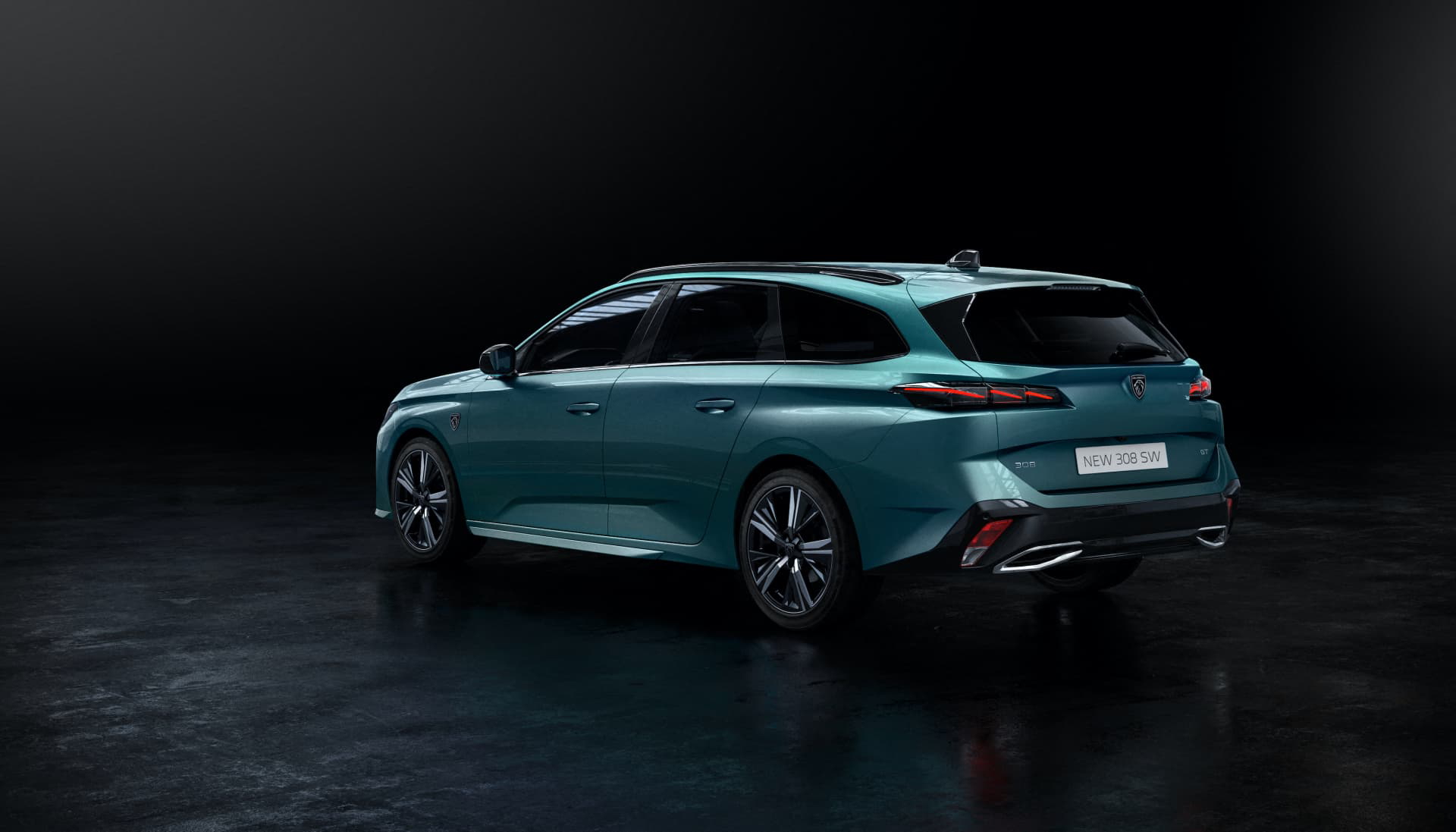 Peugeot 308 Sw Trasera Verde 06