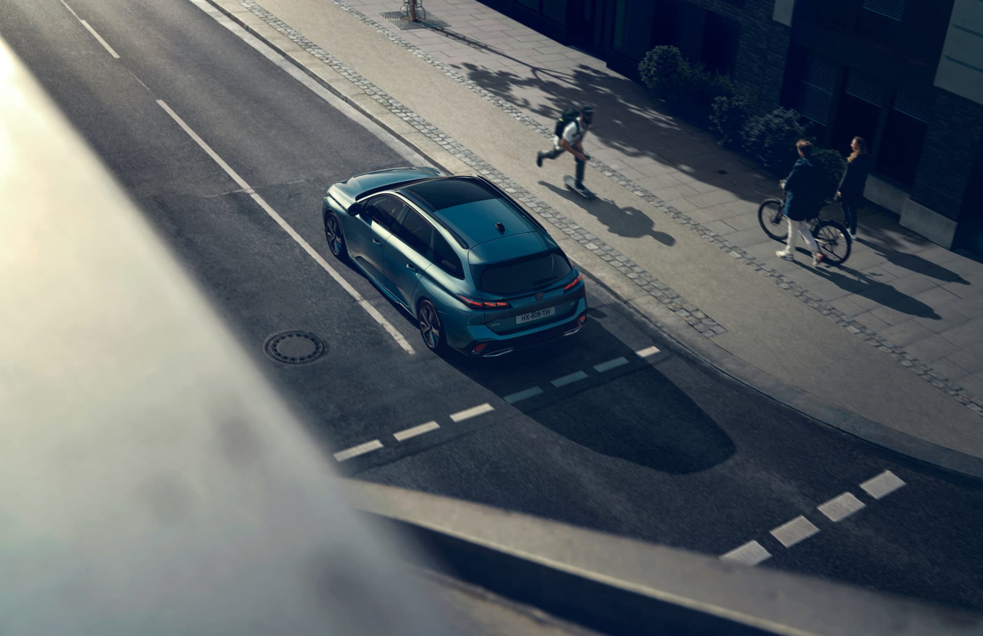 Peugeot 308 Sw Trasera Verde 09