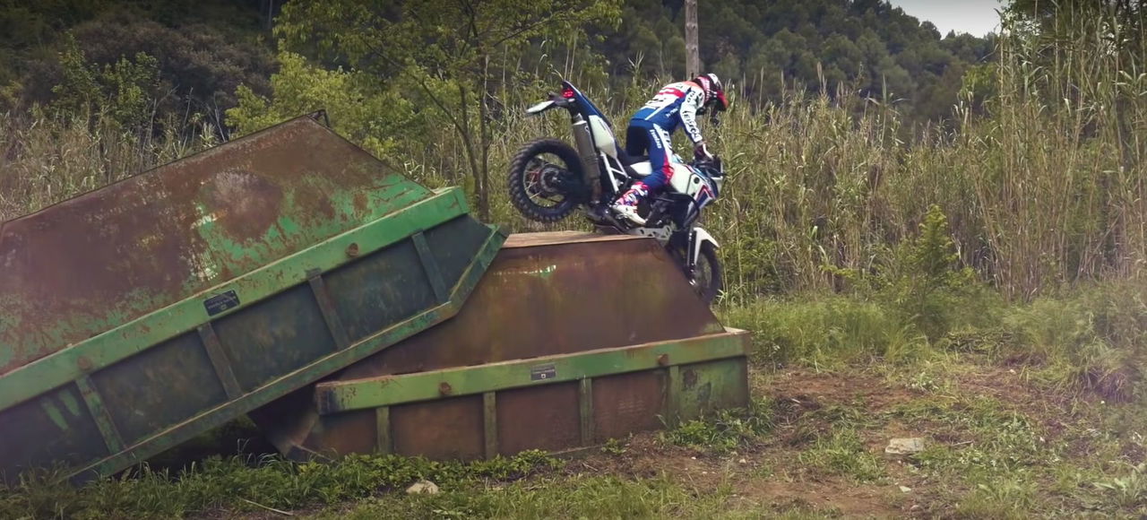 Toni Bou Africa Twin Trial