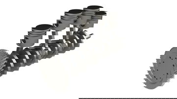 Volante De Inercia Motor Pistones Ciguenal 01