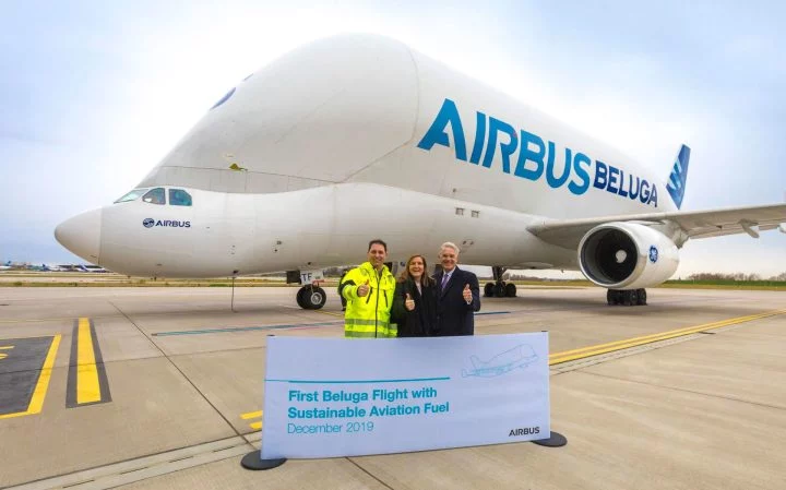 Airbus Beluga Combustible Aviacion Sostenible
