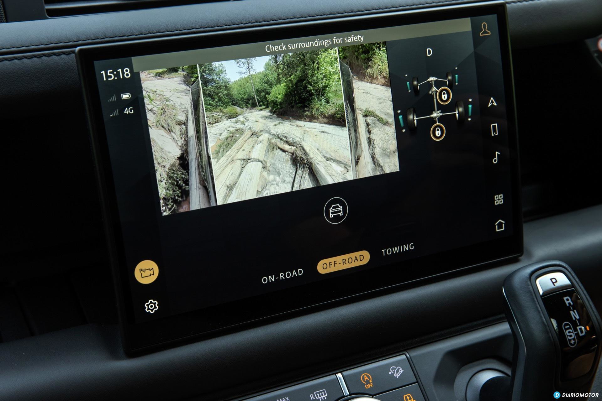 Land Rover Defender 110 V8 Interior 00022