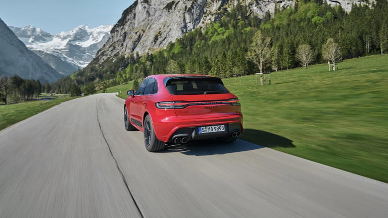 Porsche Macan Gts 2022 Rojo 02