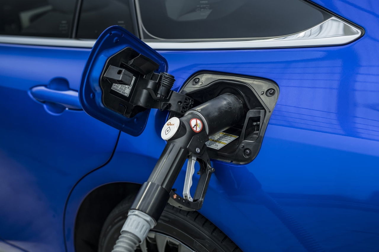 Repostaje Hidrogeno Toyota Mirai