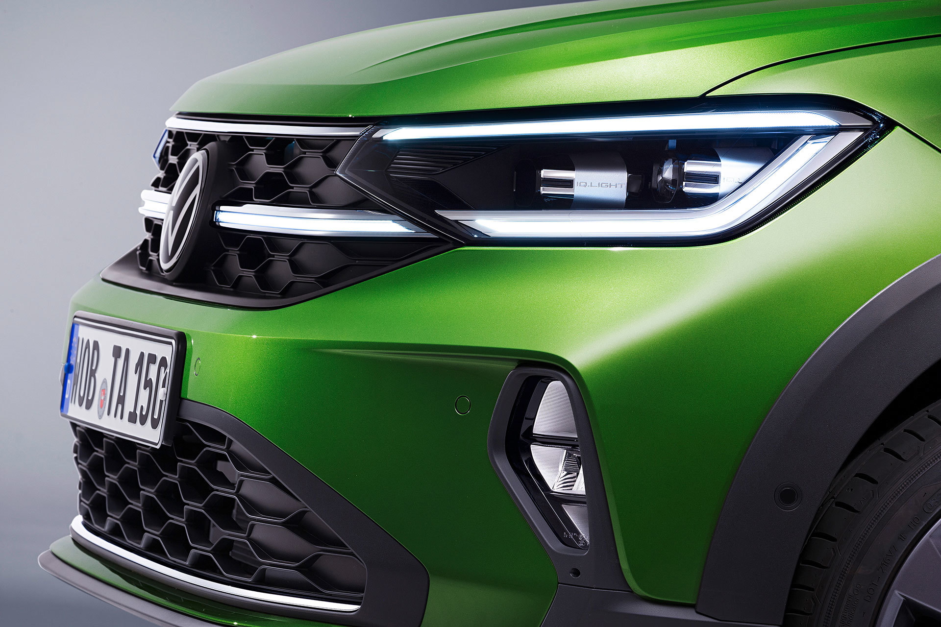 Volkswagen Taigo 2022 Faro Verde Visual Green 01