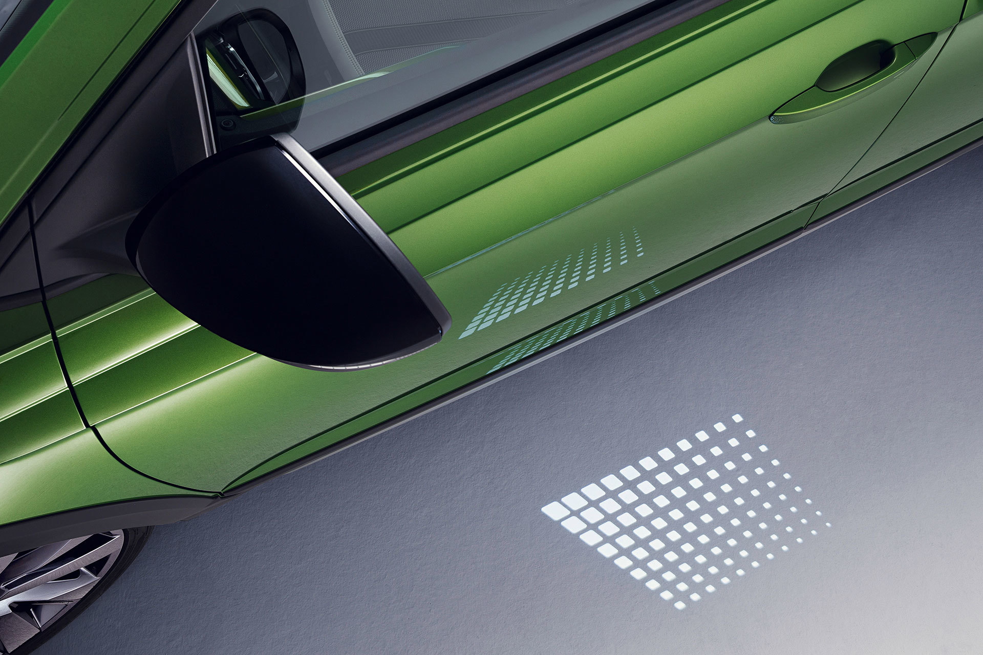 Volkswagen Taigo 2022 Retrovisor Verde Visual Green 03