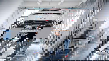 Porsche Asia Centro Desarrollo Fabrica Ingenieria Taycan 01