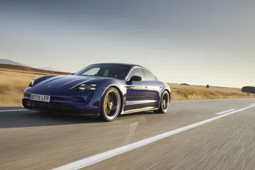 Porsche Taycan Azul Gentian 90