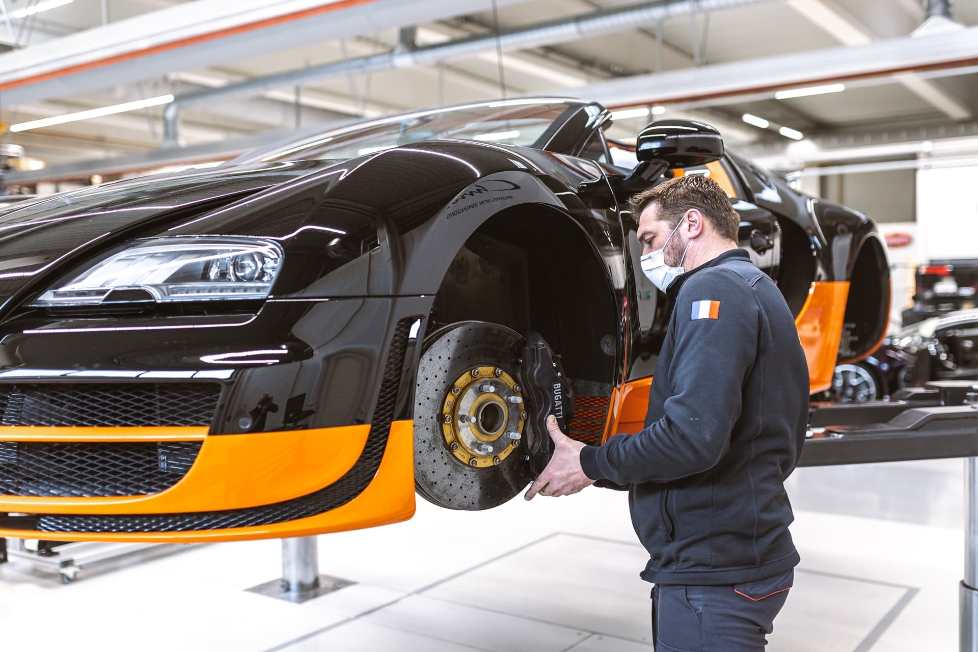 Bugatti Taller Inspeccion Freno 006