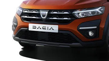 Vista lateral del Dacia Jogger destacando su diseño y líneas.