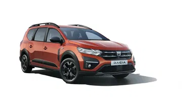 Vista lateral del Dacia Jogger destacando su diseño familiar y práctico.