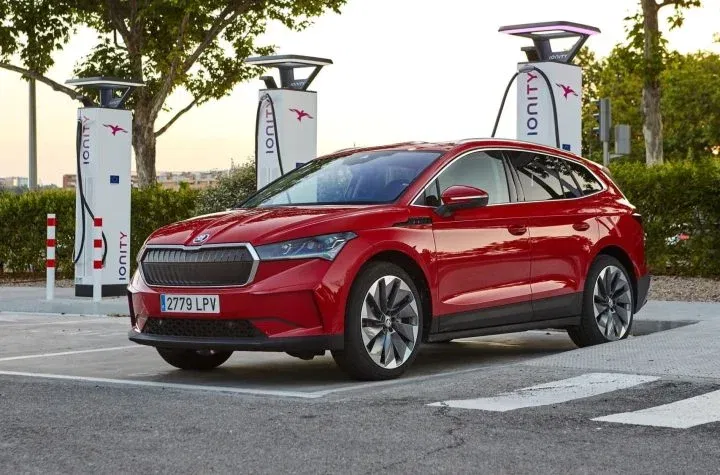 Skoda Enyaq Iv 2021 Ionity 01 Skoda Enyaq Iv 2021 Ionity 01