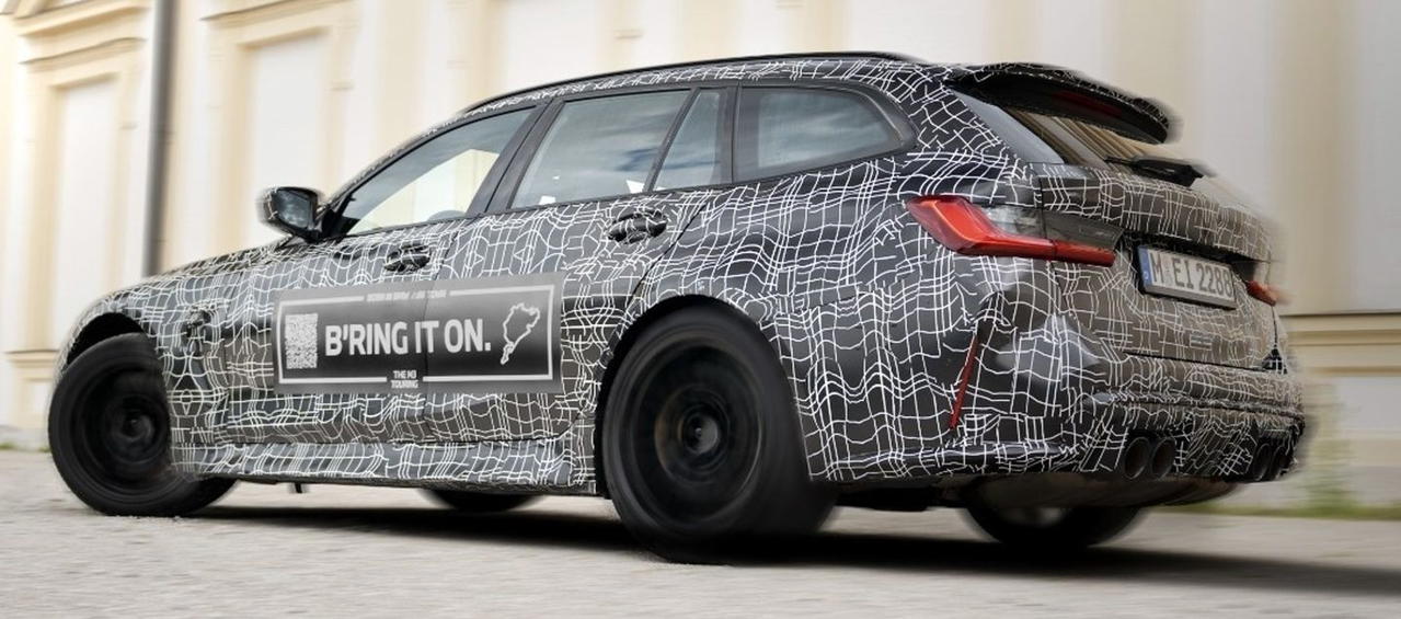 Bmw M3 Touring 2022 Teaser Bmw M3 Touring 2022 Teaser