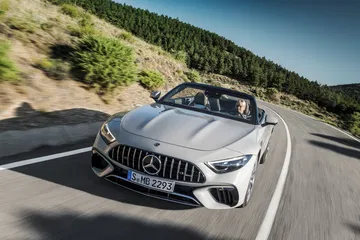 Mercedes Amg Sl 55 4matic+ Outdoor 2021 Mercedes Amg Sl 55 4matic+ Outdoor 2021