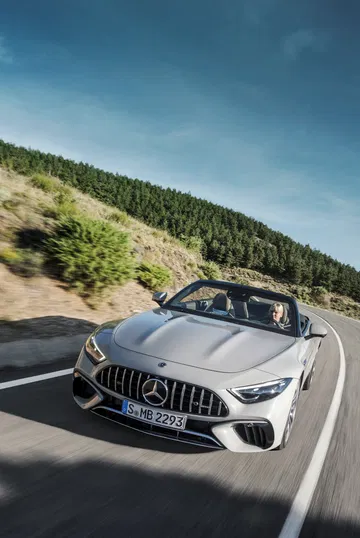 Mercedes Amg Sl 55 4matic+ Outdoor 2021 Mercedes Amg Sl 55 4matic+ Outdoor 2021