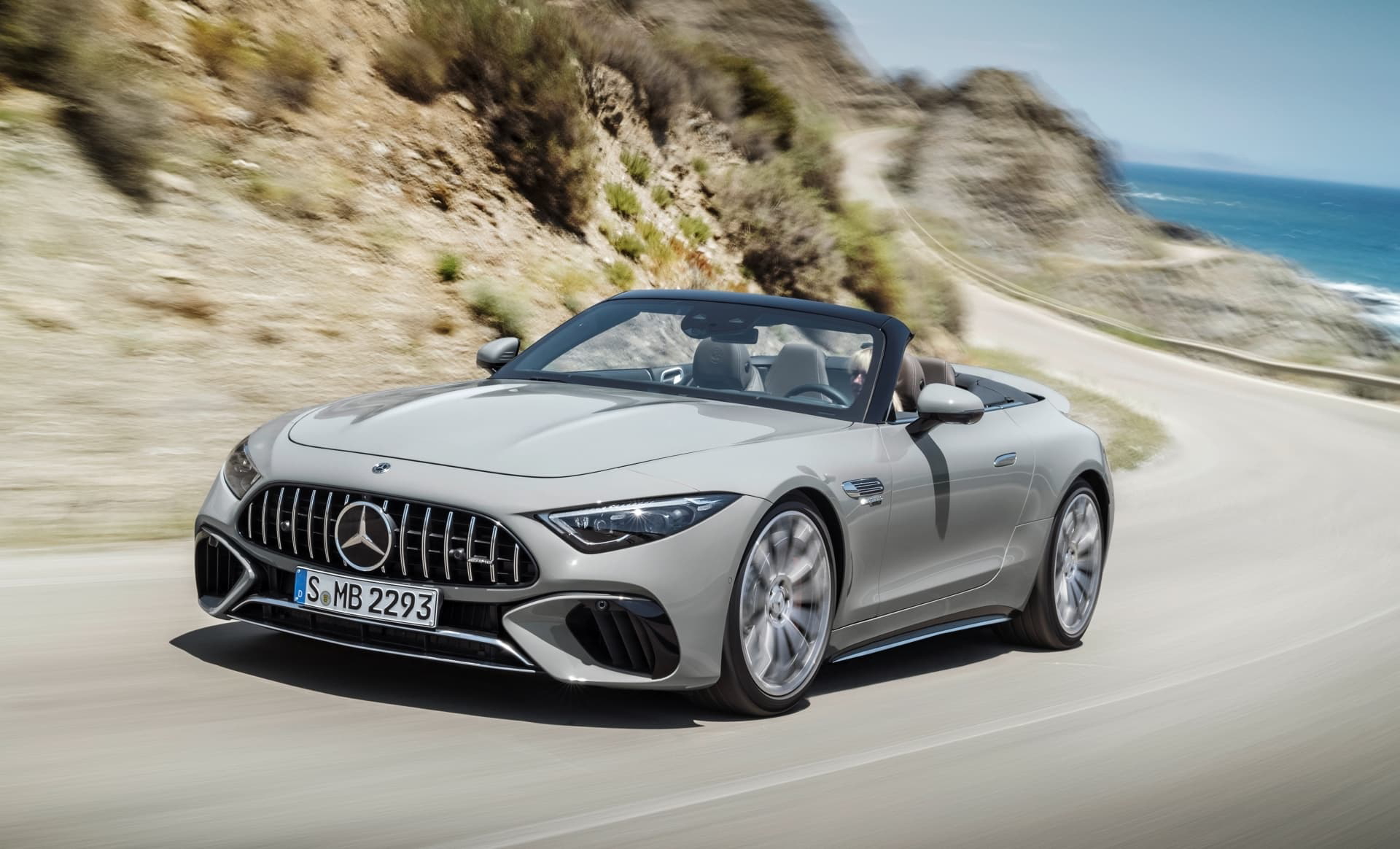 Mercedes Amg Sl 55 4matic+ Outdoor 2021 Mercedes Amg Sl 55 4matic+ Outdoor 2021