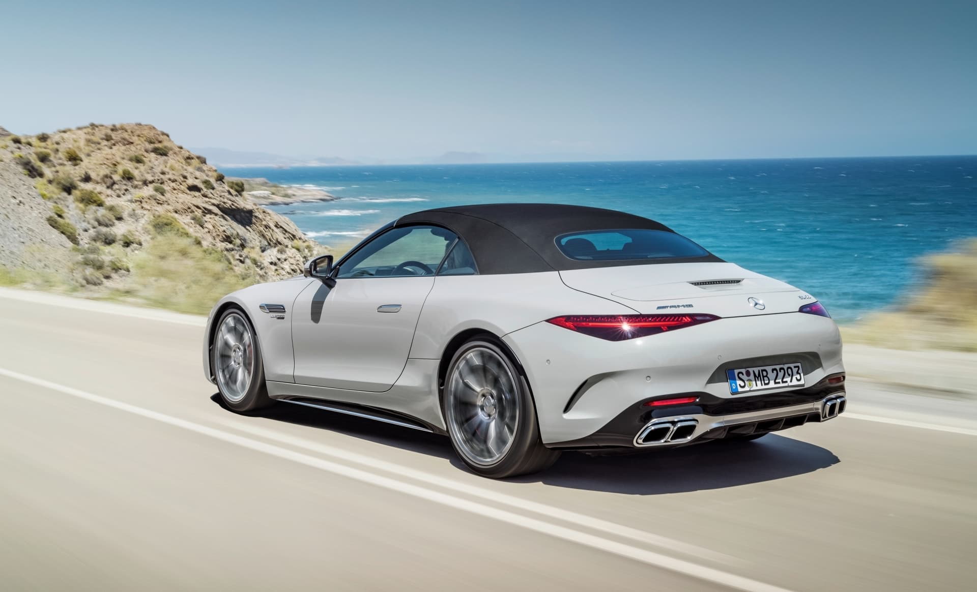 Mercedes Amg Sl 55 4matic+ Outdoor 2021 Mercedes Amg Sl 55 4matic+ Outdoor 2021
