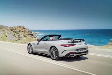 Mercedes Amg Sl 55 4matic+ Outdoor 2021 Mercedes Amg Sl 55 4matic+ Outdoor 2021