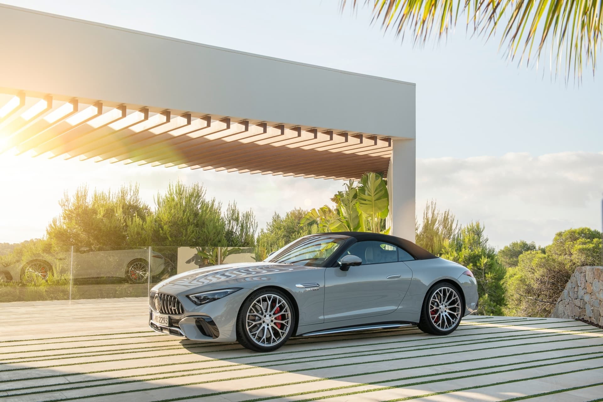 Mercedes Amg Sl 55 4matic+ Outdoor 2021 Mercedes Amg Sl 55 4matic+ Outdoor 2021