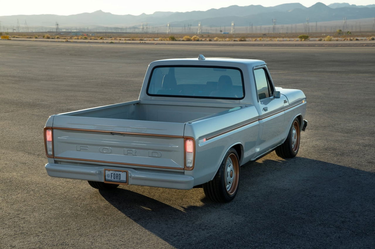 All Electric F 100 Eluminator Concept Truck