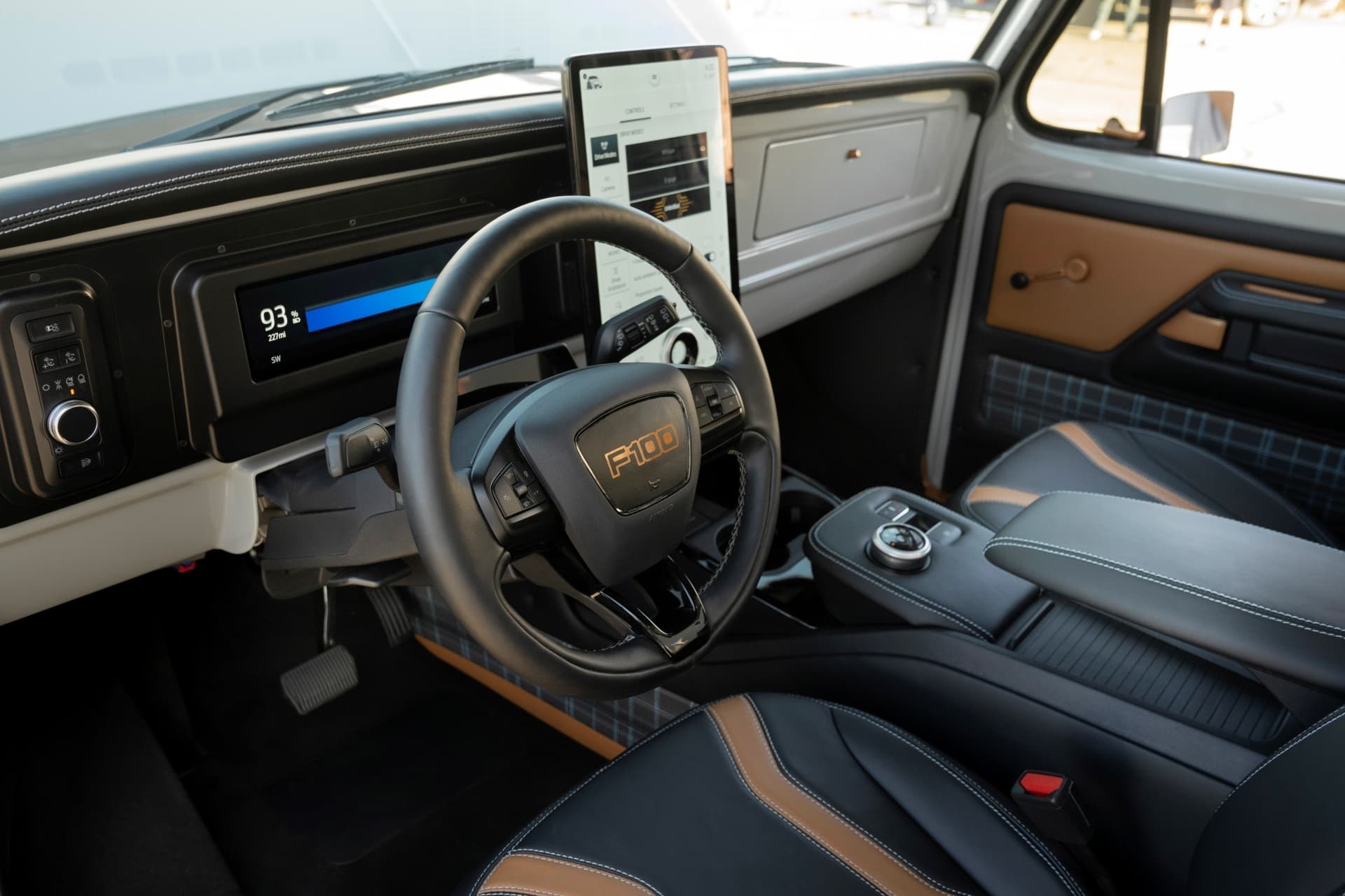 All Electric F 100 Eluminator Concept Truck
