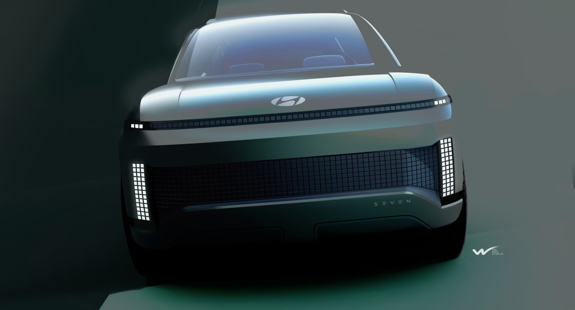 Hyundai Ioniq Seven Prototipo 03 Exterior