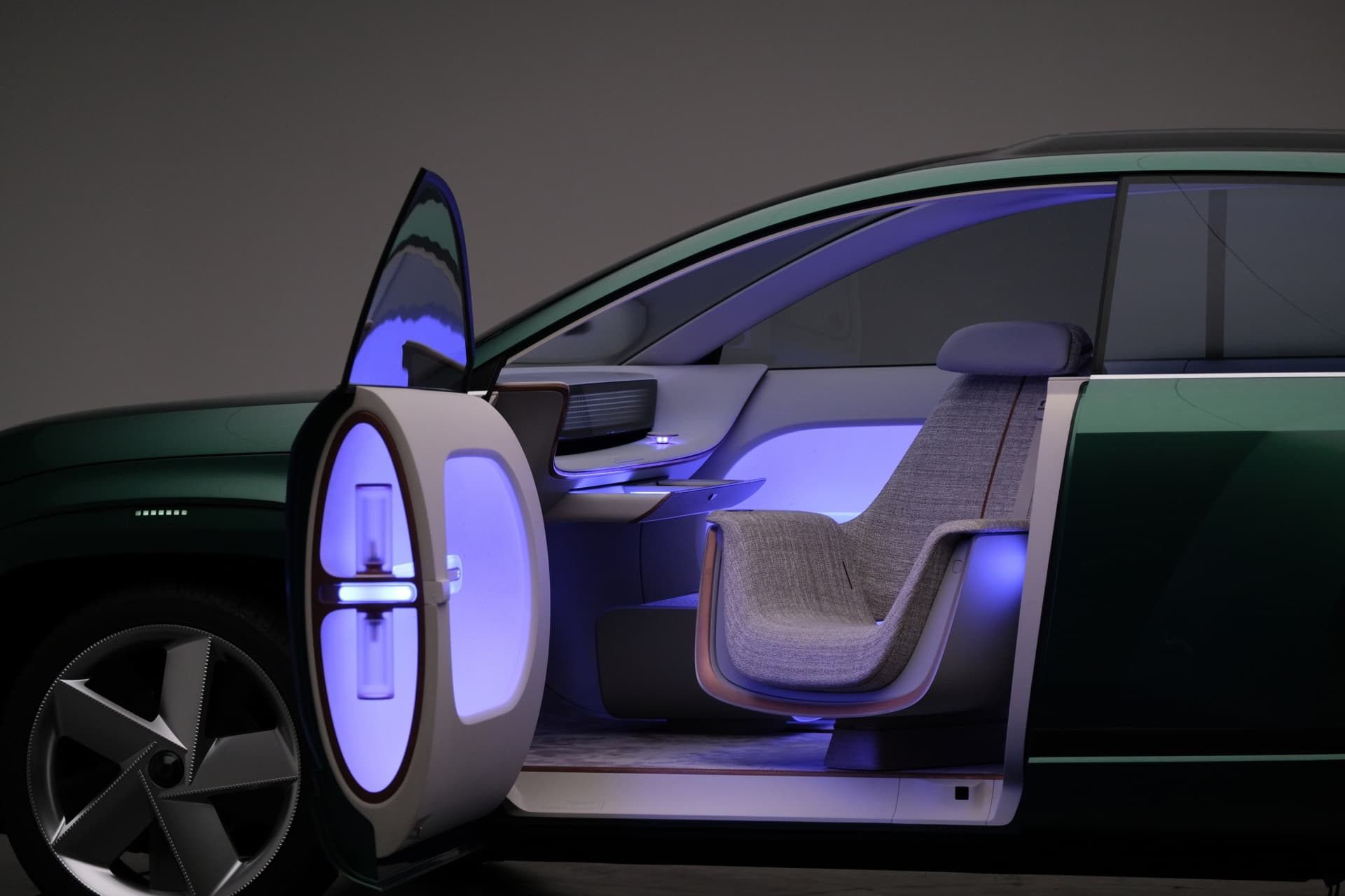 Hyundai Ioniq Seven Prototipo 15 Interior