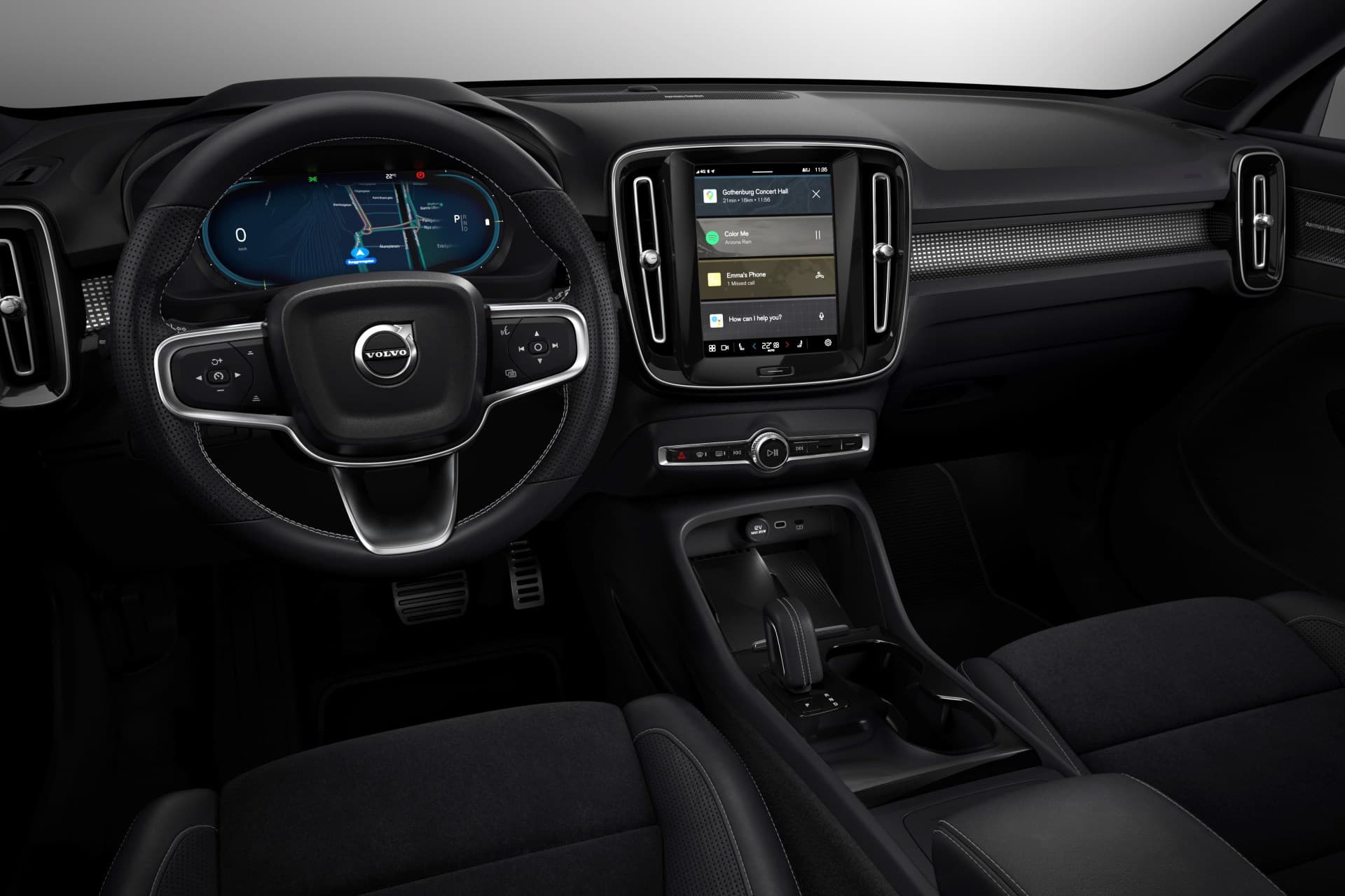 Fully Electric Volvo Xc40 Introduces Brand New Infotainment System