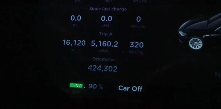 Tesla Model S 700000 Km 2