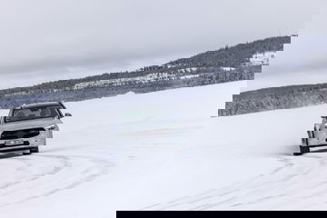 Mercedes Benz Glc Wintertesting Arjeplog (sweden)