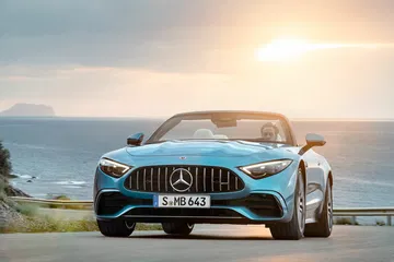 Mercedes Amg Sl 43 Azul 2022 03