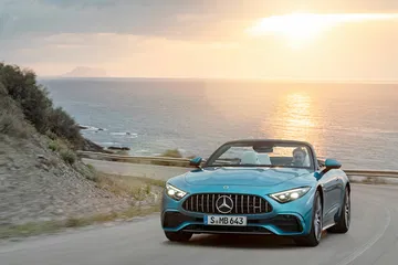 Mercedes Amg Sl 43 Azul 2022 04