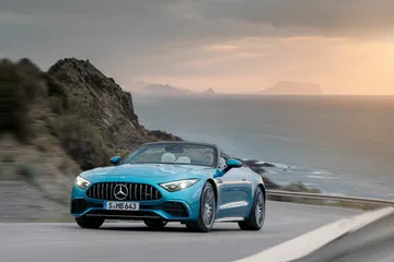 Mercedes Amg Sl 43 Azul 2022 05
