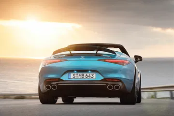 Mercedes Amg Sl 43 Azul 2022 07