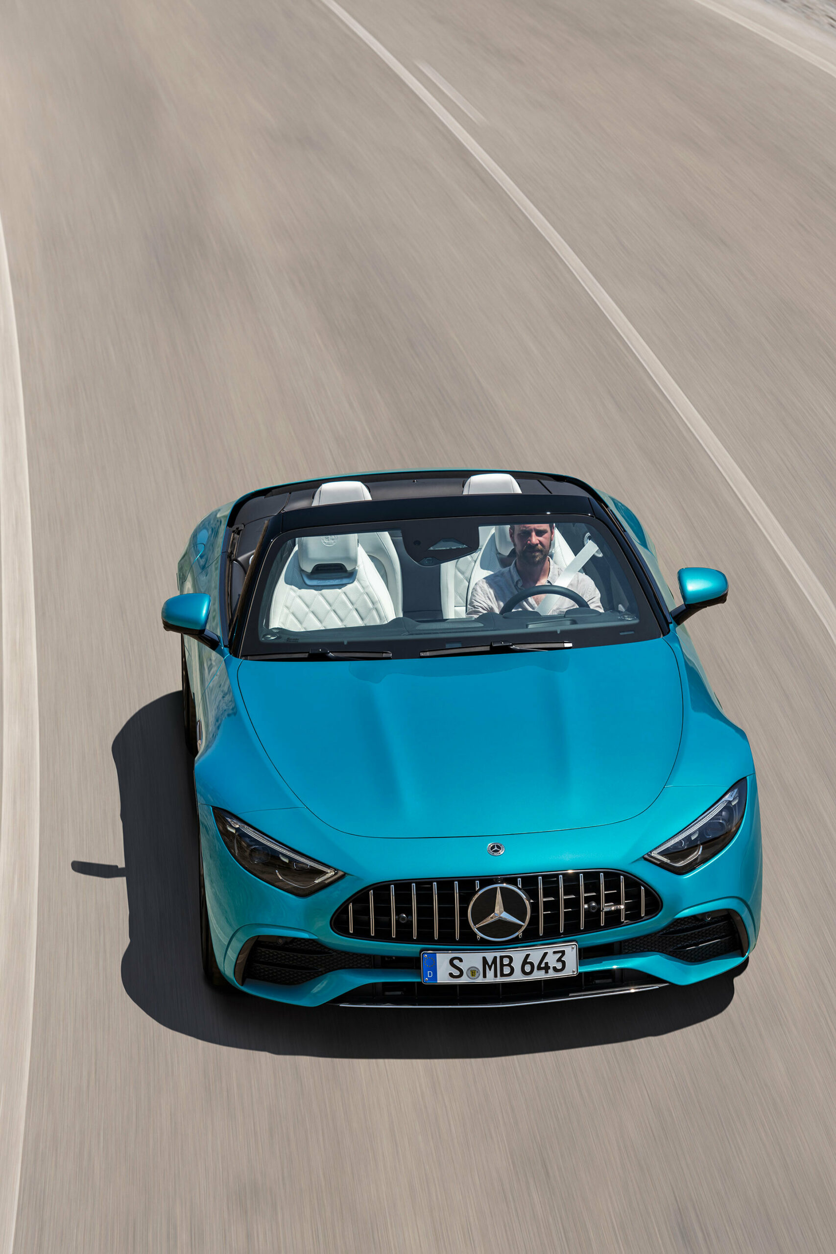 Mercedes Amg Sl 43 Azul 2022 08