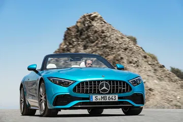 Mercedes Amg Sl 43 Azul 2022 09
