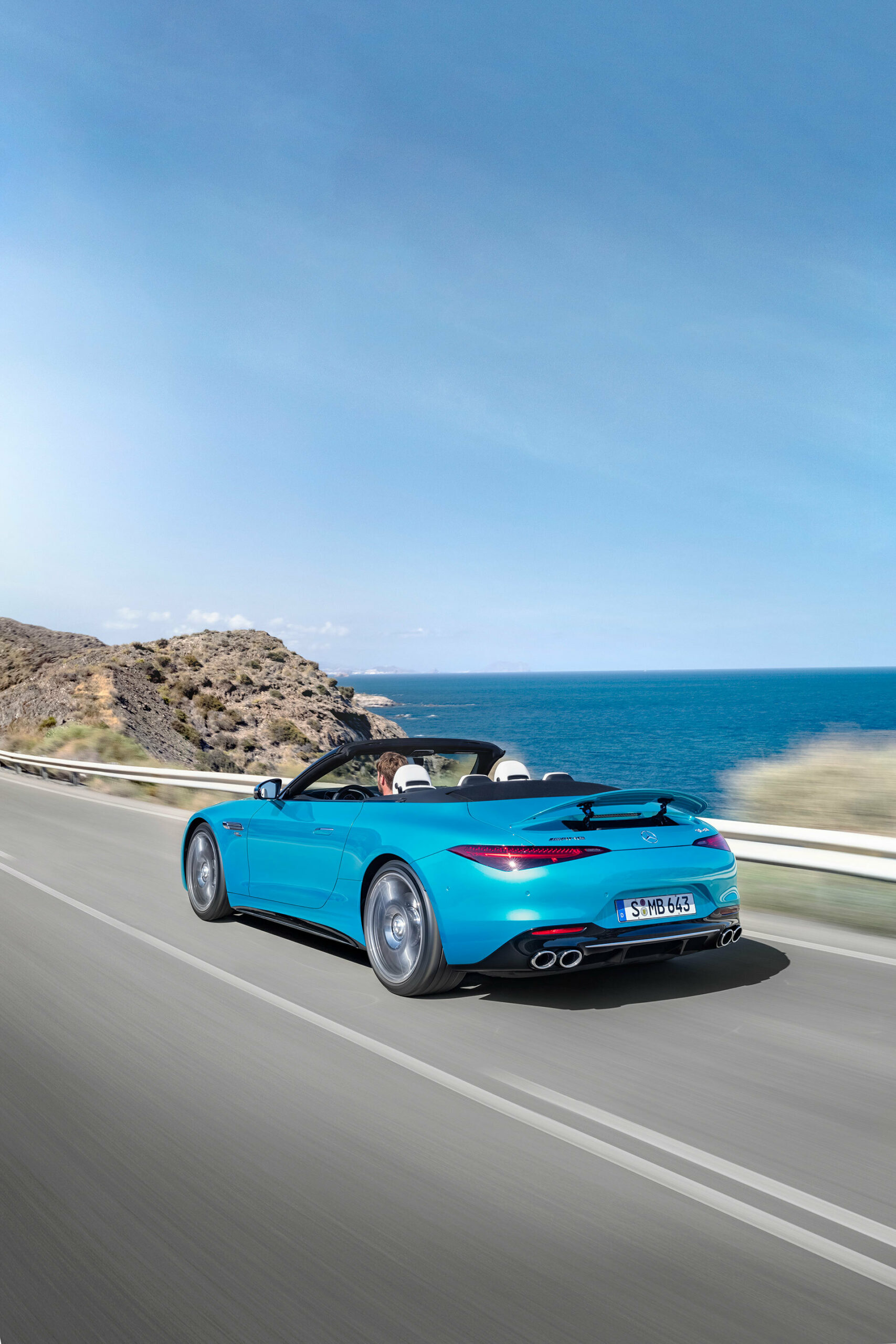 Mercedes Amg Sl 43 Azul 2022 15