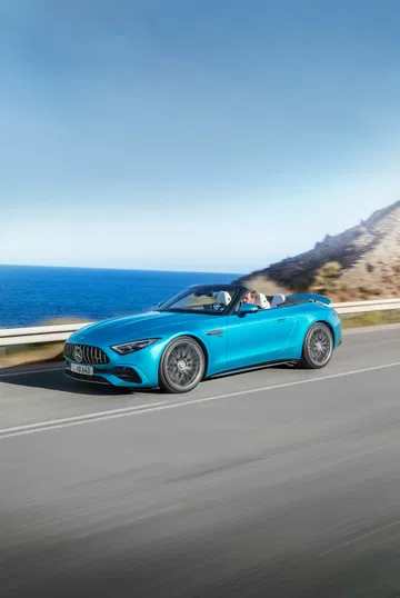 Mercedes Amg Sl 43 Azul 2022 16