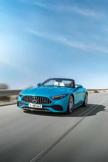Mercedes Amg Sl 43 Azul 2022 17
