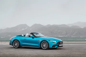 Mercedes Amg Sl 43 Azul 2022 20