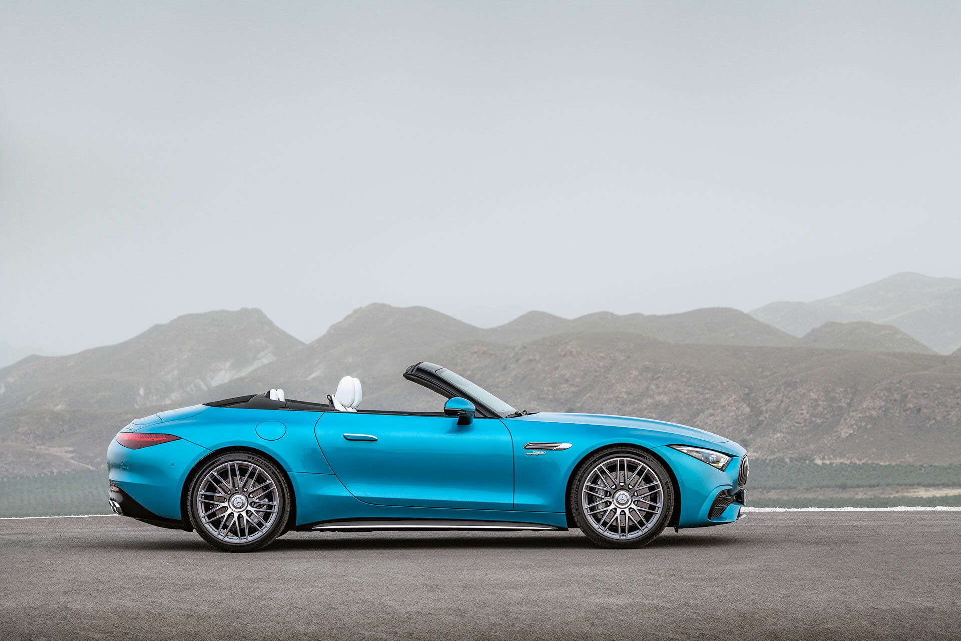Mercedes Amg Sl 43 Azul 2022 21