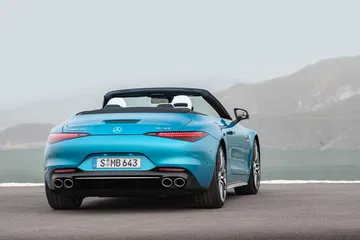 Mercedes Amg Sl 43 Azul 2022 23