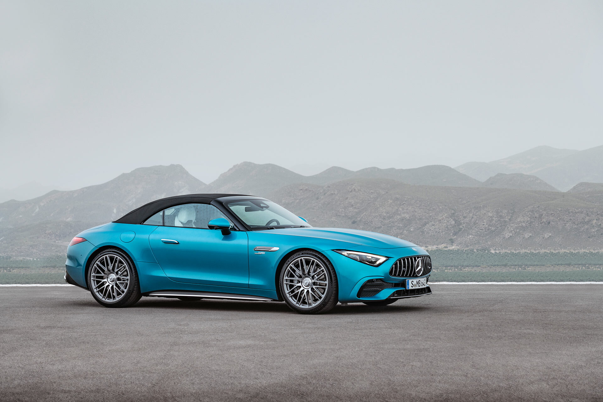 Mercedes Amg Sl 43 Azul 2022 25