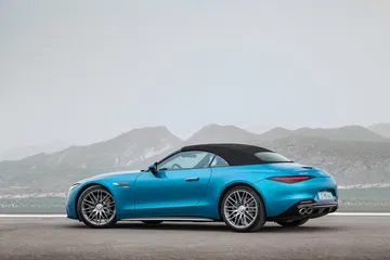 Mercedes Amg Sl 43 Azul 2022 27