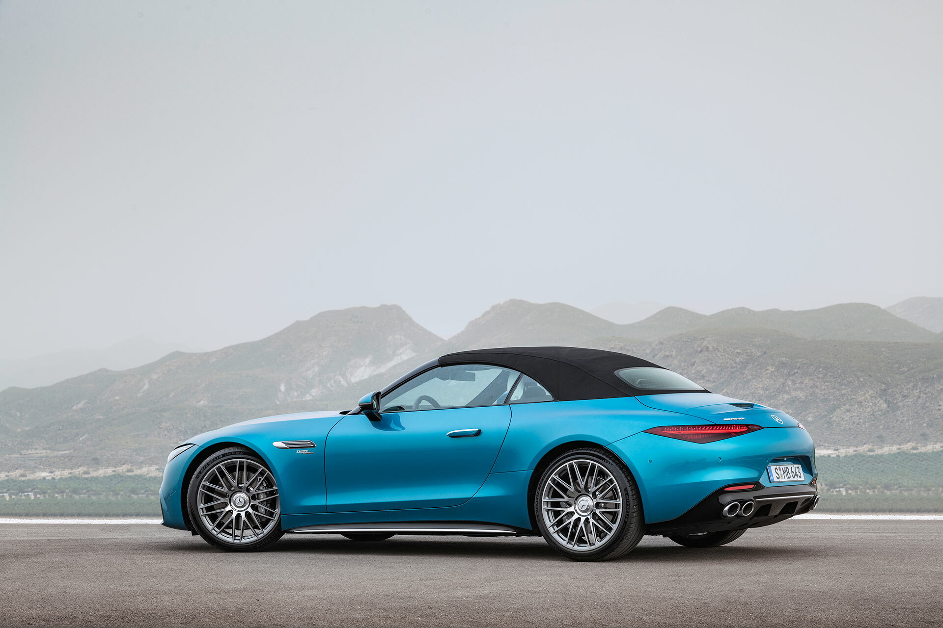 Mercedes Amg Sl 43 Azul 2022 27