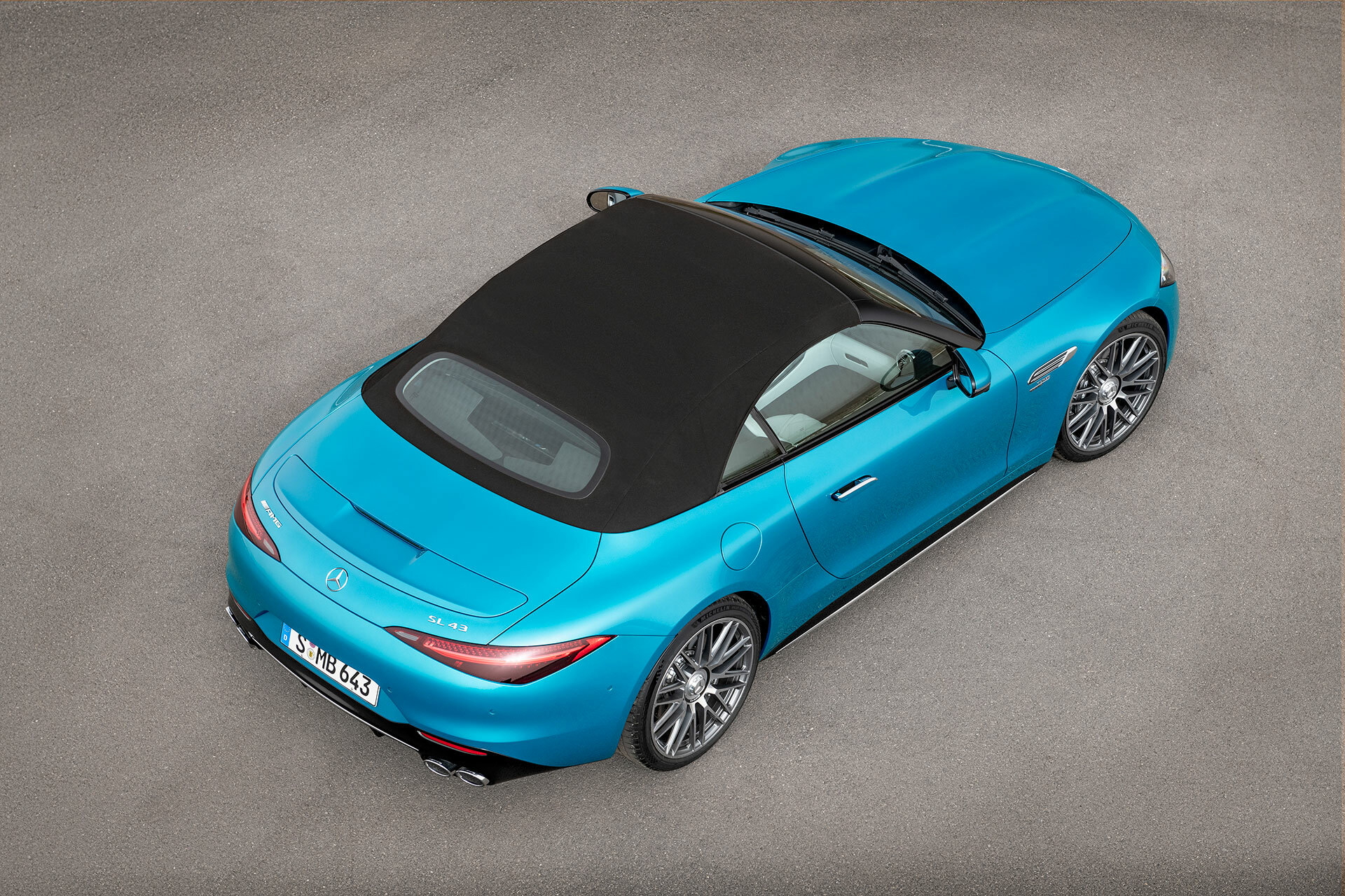 Mercedes Amg Sl 43 Azul 2022 29